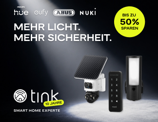 Jetzt bei Licht und Sicherheit bis zu 50% sparen - zum tink Shop